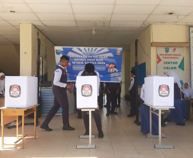 Maila & Nuril Terpilih Nahkodai OSIS SMAN Unggul Tunas Bangsa 2025/2026, Ini Daftar Ketua OSIS SMANTUSA dari Masa ke Masa